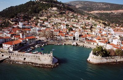 The port and town of Nafpaktos in Western Greece. Photo Source: Municipality of Nafpaktos