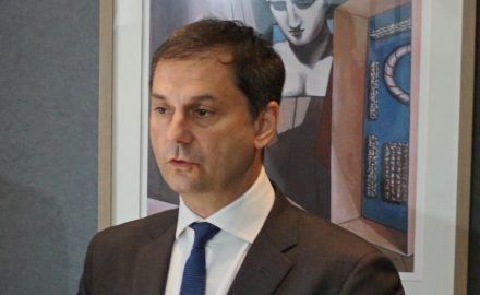 Greek Tourism Minister Haris Theoharis. Photo by GTP