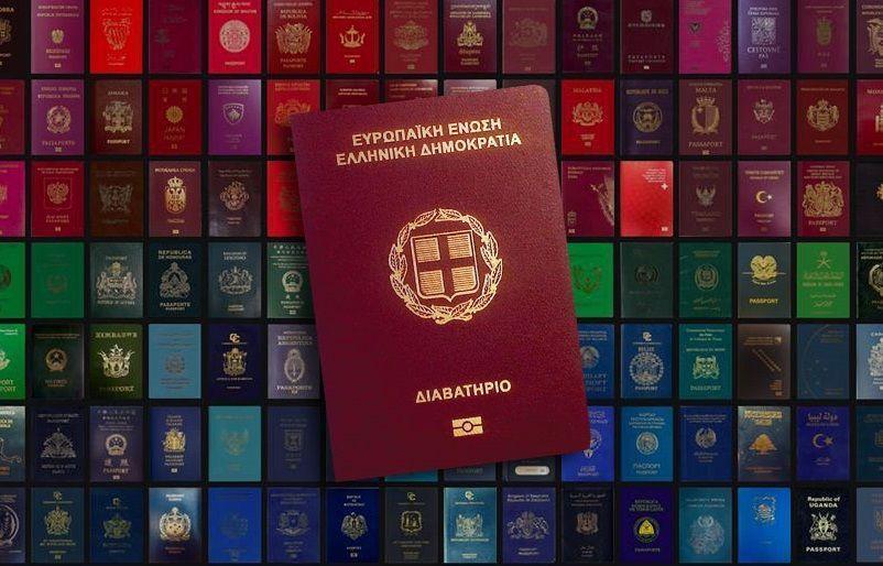 Greek passport