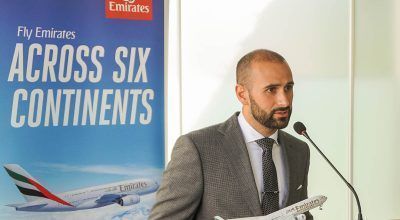 Khalid Al Zarooni, Emirates Area Manager for Greece and Albania.