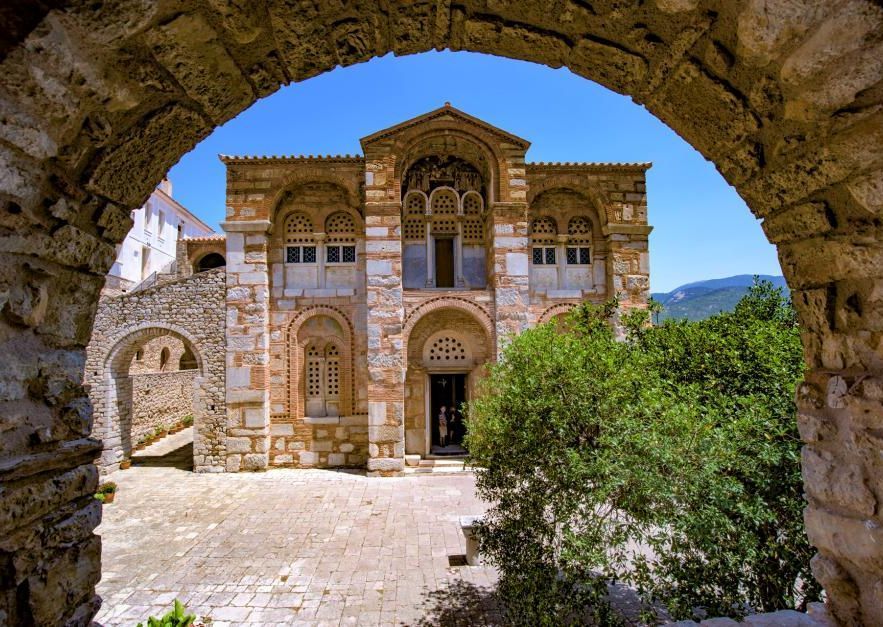 The Monastery of Osios Loukas (St Luke) is included on the list of world heritage monuments of UNESCO. Photo © Archdiocese of Athens