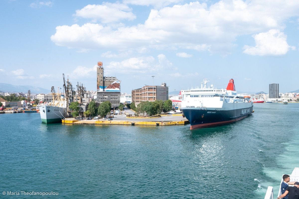 Port of Piraeus. Photo: Maria Theofanopoulou