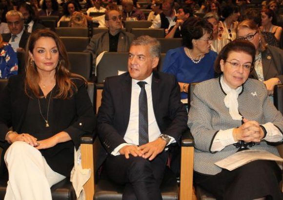 GNTO President Angela Gerekou, Thessaly Region Governor Kostas Agorastos and Greek Culture Minister Lina Mendoni.