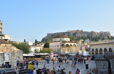 Monastir0aki square, Athens