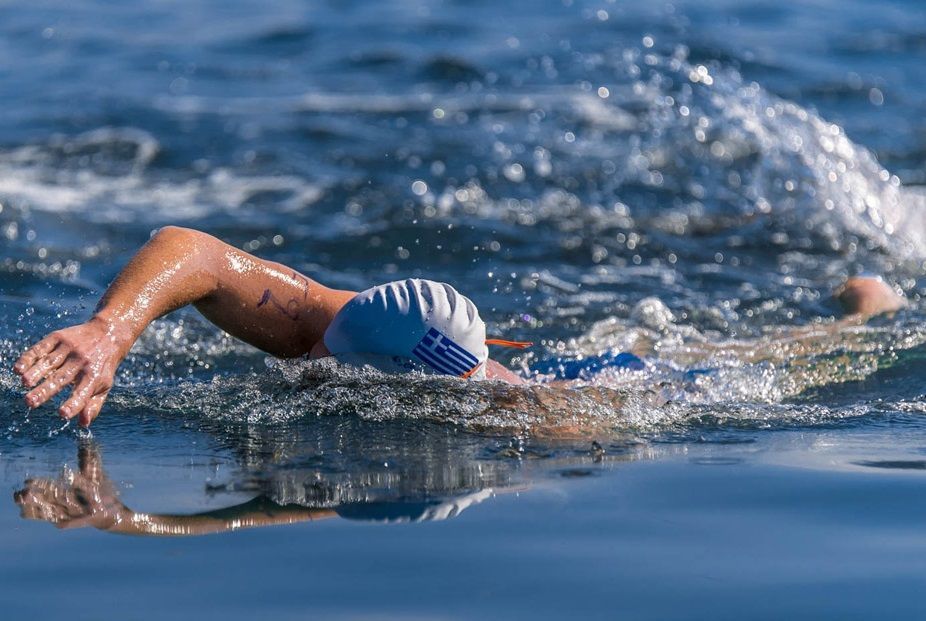 The Authentic Marathon Swim (photo by Elias Lefas).