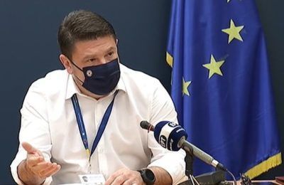 Greek Civil Protection Deputy Minister Nikos Hardalias.