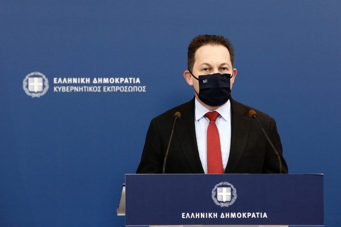 Greek Government Spokesperson Stelios Petsas.