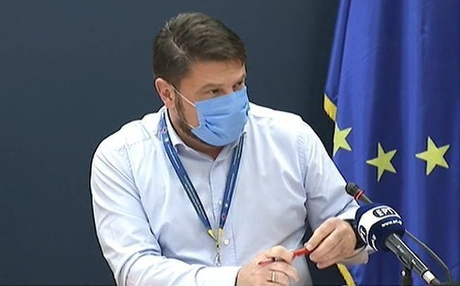 Greek Civil Protection Deputy Minister Nikos Hardalias.