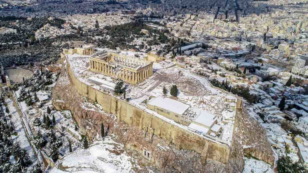 Acropolis snow drone