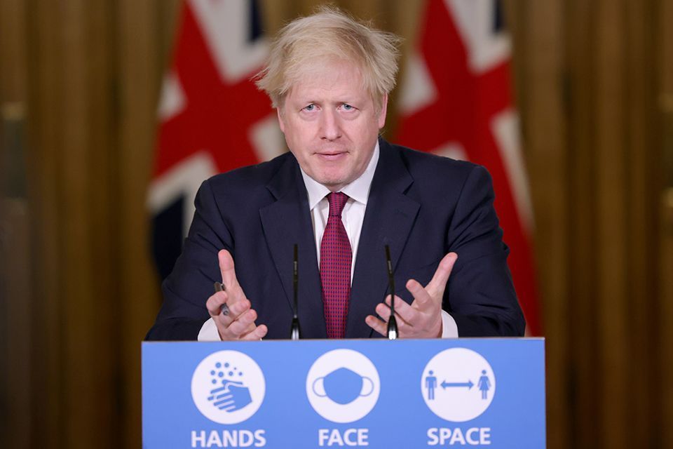 UK Prime Minister Boris Johnson. Photo source: gov.uk