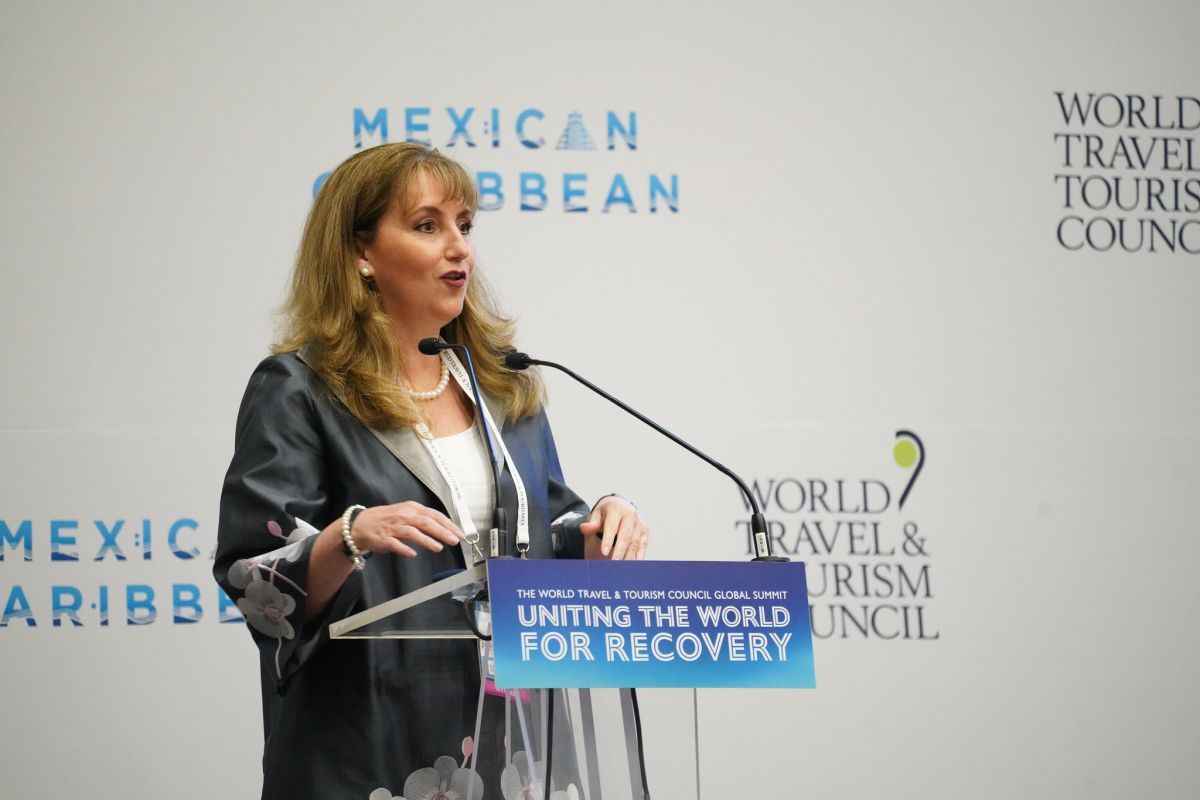 WTTC President & CEO Gloria Guevara.