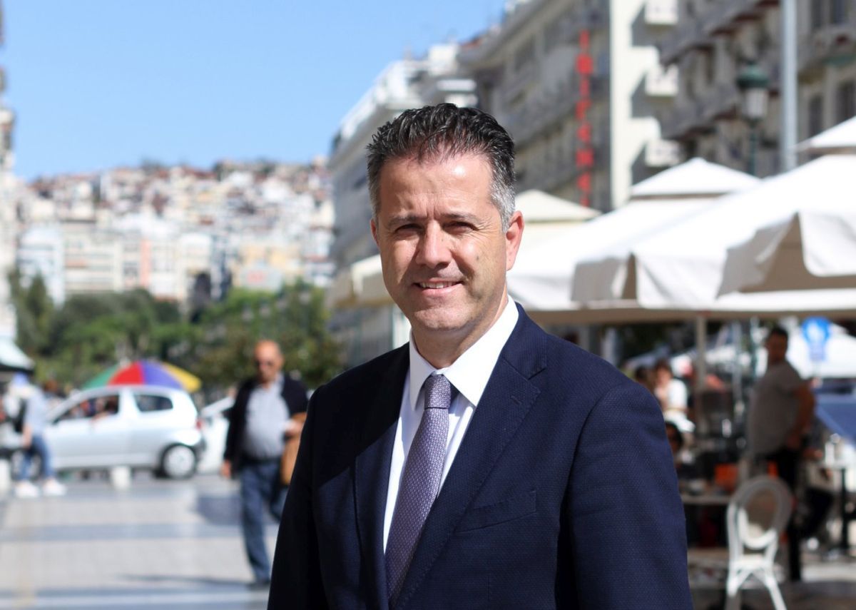 Πρόεδρος της Ομοσπονδίας Ξενοδόχων Ελλάδος Γρηγόρης Τάσιος.