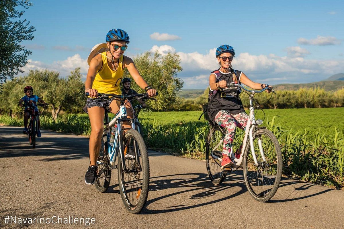 Bike Ride to Voidokilia photo by Elias Lefas / Navarino Challenge