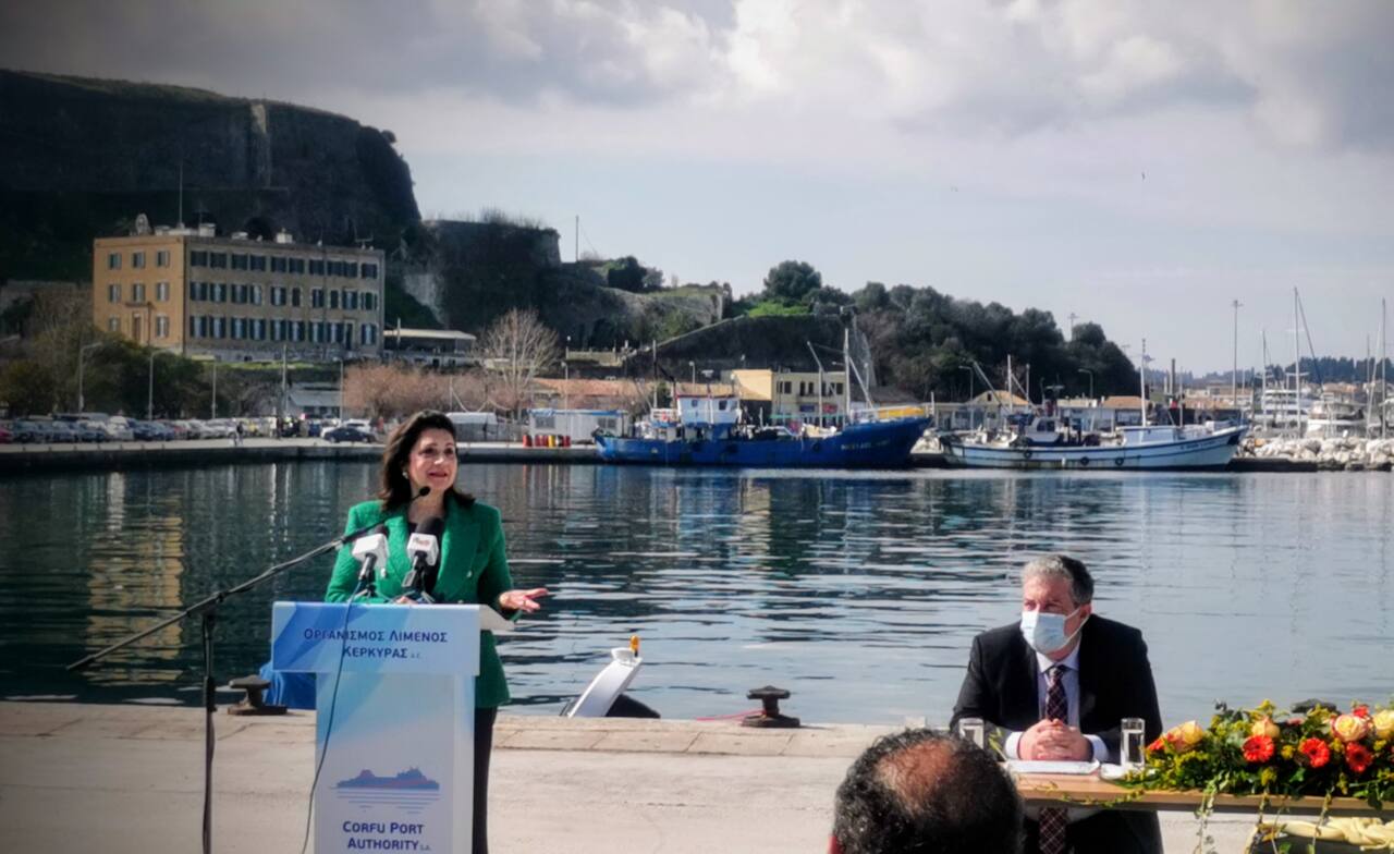 Ionian Islands Regional Governor Rodi Kratsa-Tsagaropoulou.