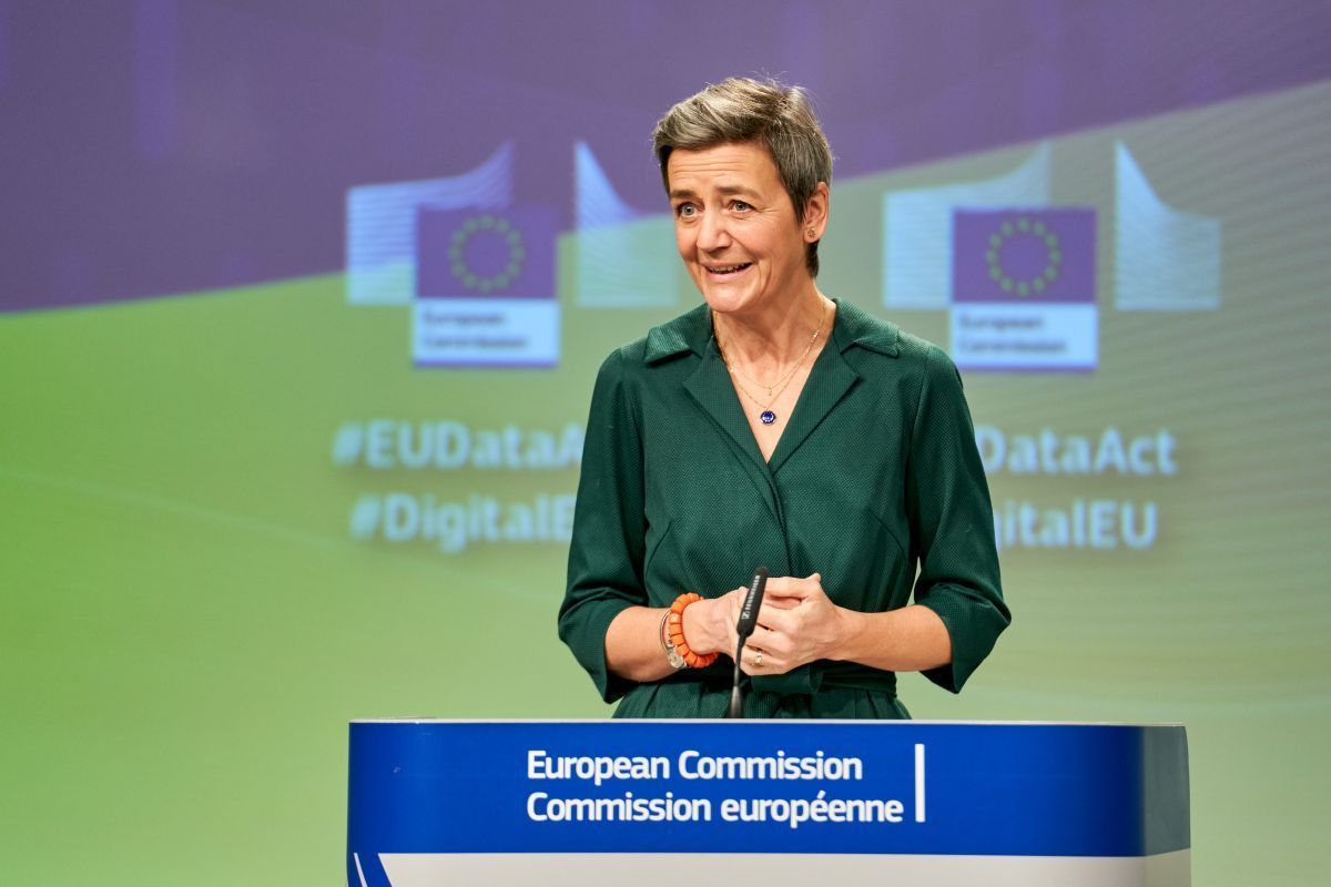 Margrethe Vestager, Executive Vice-President of the European Commission in charge of Europe fit for the Digital Age. Photo source: European Commission / Photographer: Nicolas Peeters