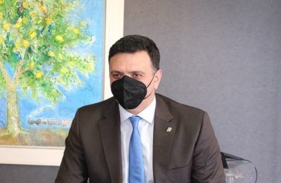 Greek Tourism Minister Vassilis Kikilias.