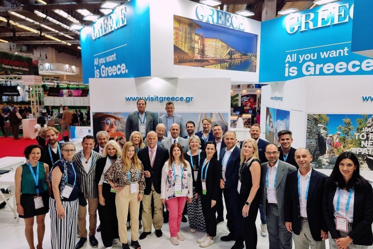 Η Ελλάδα παρουσιάζει τις τουριστικές της δυνατότητες στο IMEX Frankfurt 2022