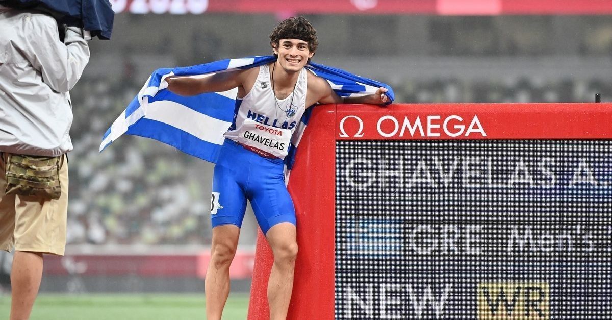  The Paralympic gold medalist in the 100m, Nasos Ghavelas will be present in Navarino Challenge (photo by Nasos Ghavelas) 