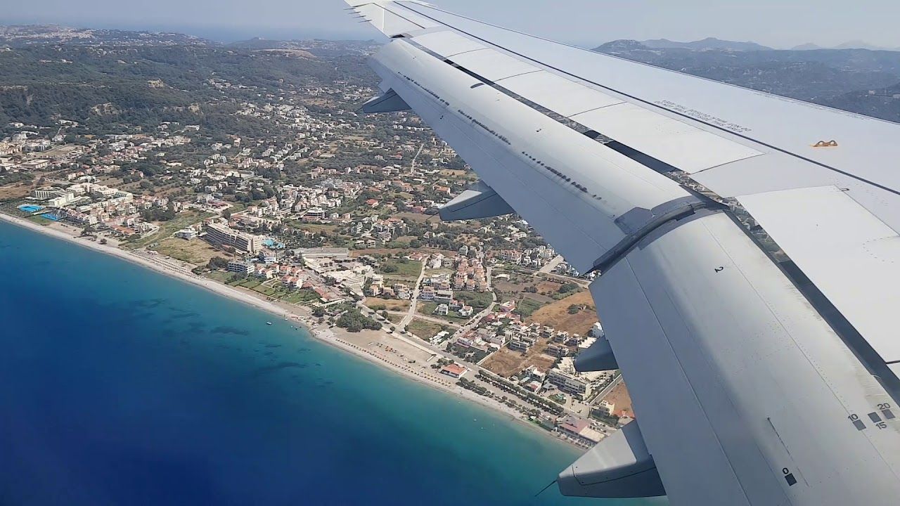 Aircraft landing on Rhodes. Photo source: South Aegean Tourism Initiative