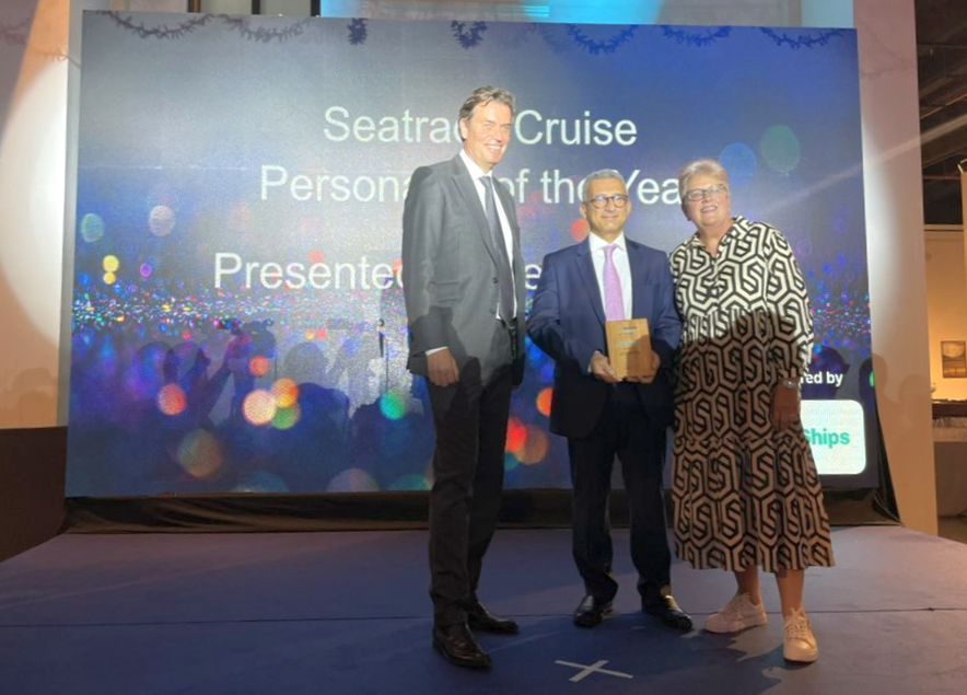 Ο Διευθύνων Σύμβουλος της Celestyal κερδίζει το βραβείο Cruise Personality of the Year από τη Seatrade