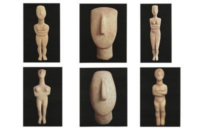 Cycladic objects from the Stern collection. Source: Greek Culture Ministry