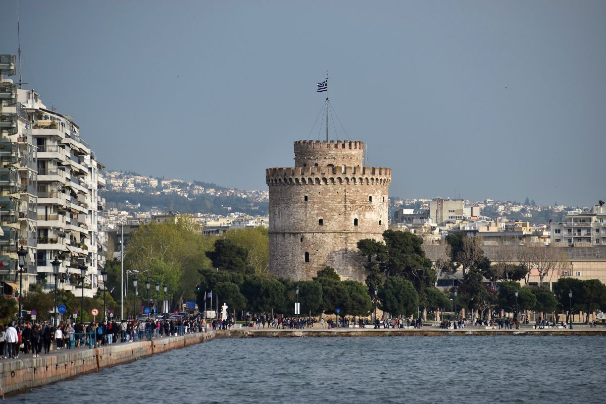 Ο Λευκός Πύργος στη Θεσσαλονίκη.  Πηγή εικόνας: European Film Academy (Φωτογραφία Anatsach)