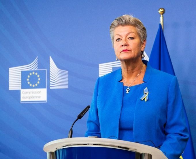 European Commissioner for Home Affairs Ylva Johansson. Photo source: European Commission