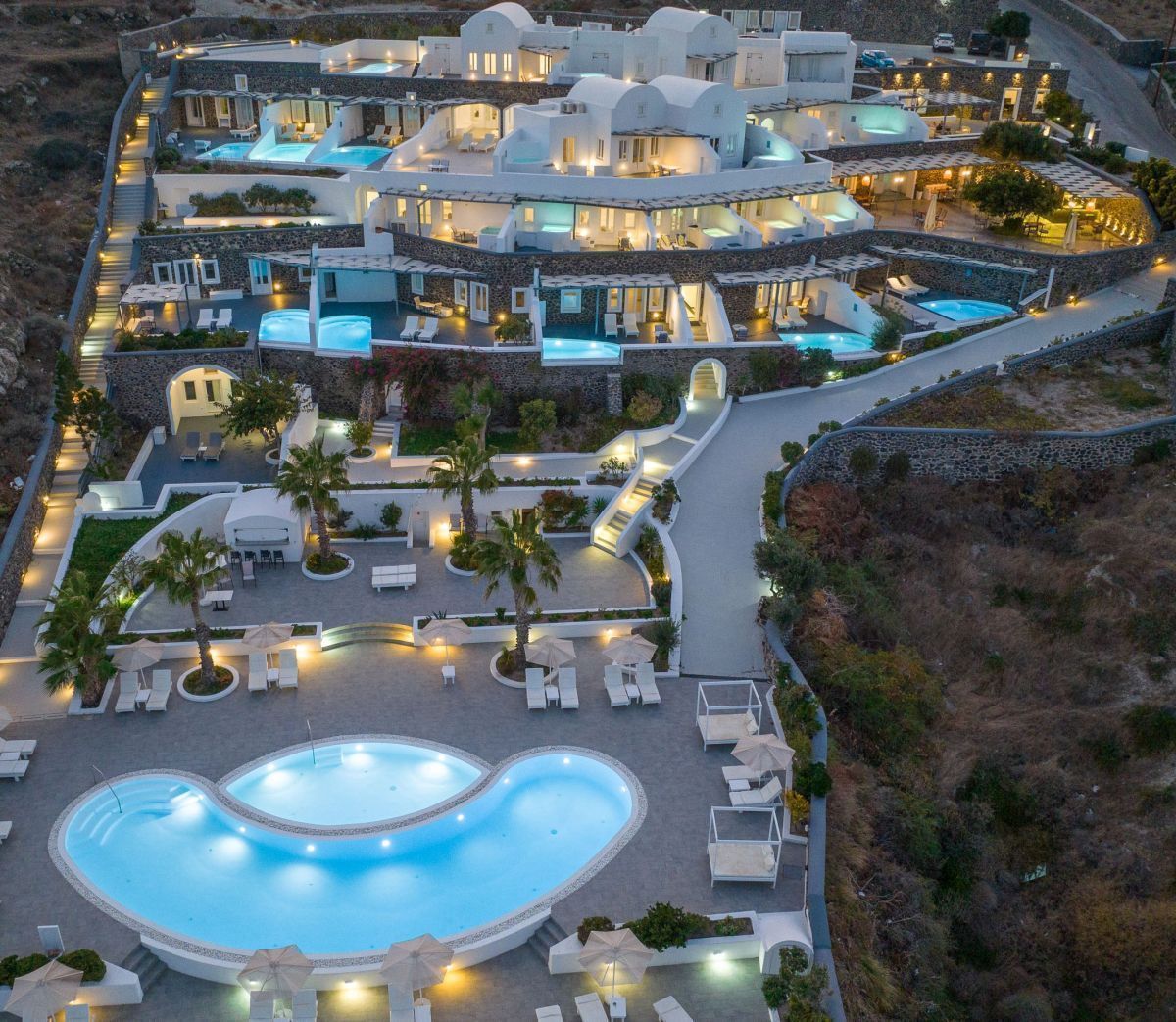 Amber Light Villas, Santorini. Photo source: Aqua Vista Hotels / © VisualStoryteller