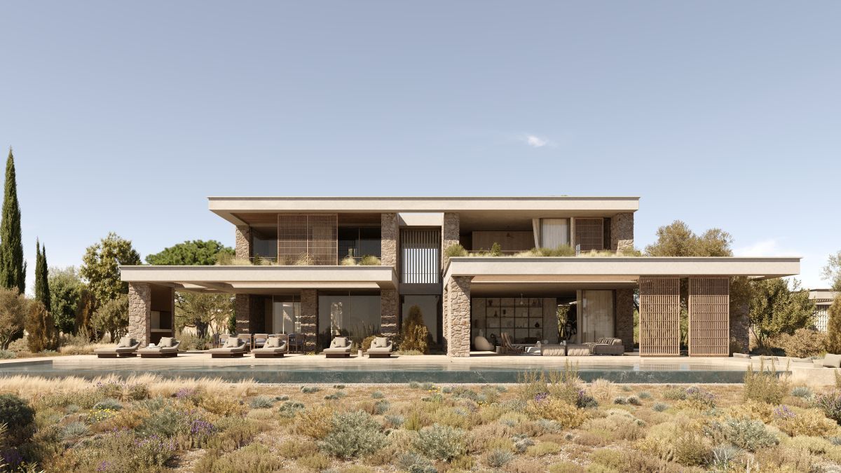 Costa Navarino's new villas in Olive Grove (Costa Navarino Residences).