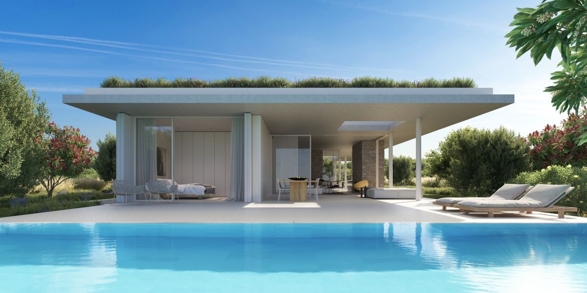 Rolling Greens Villa, Buerger Katsota Architects (Costa Navarino Residences).