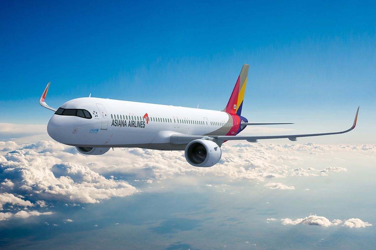 Aircraft of Asiana Airlines. Photo source: Skytrax 