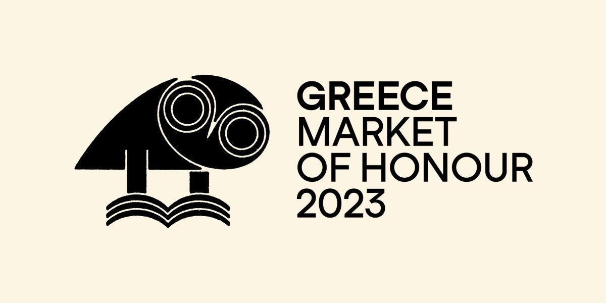 Greece's visual identity at the coveted Italian book fair. Source: Greek Culture Ministry