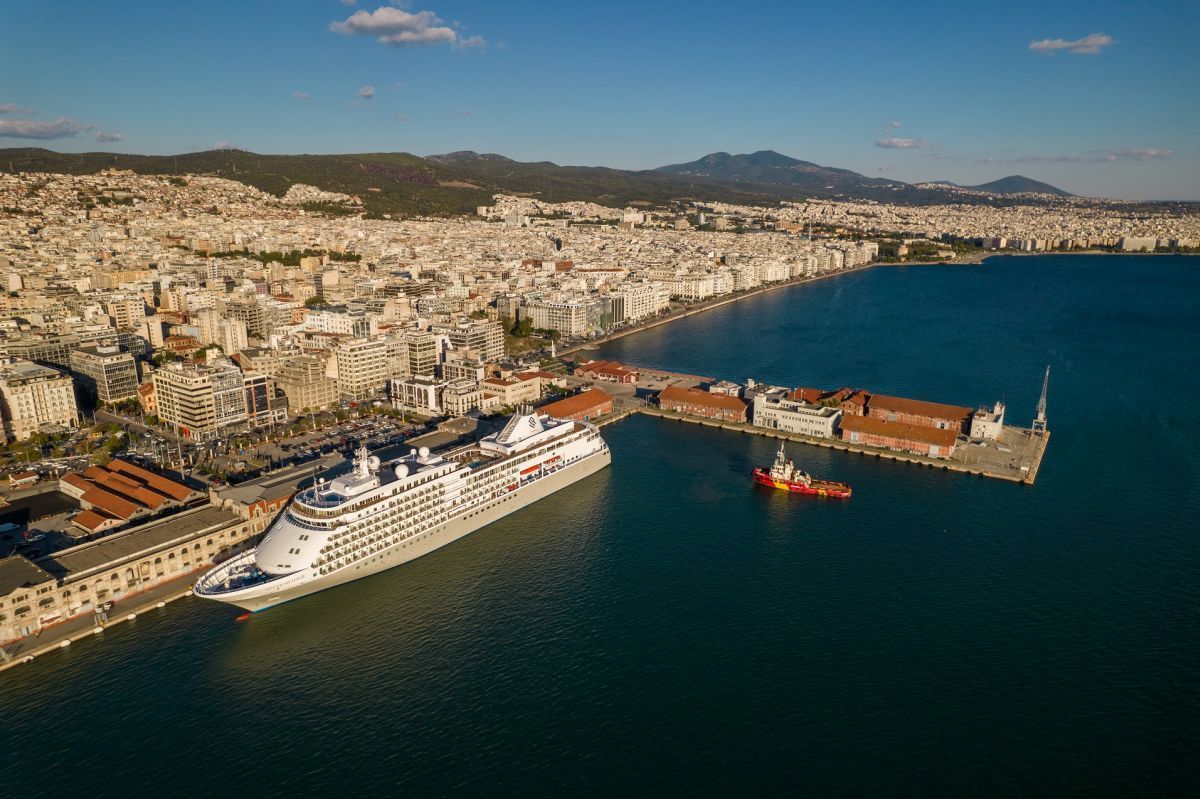 Λιμάνι Θεσσαλονίκης.  Πηγή εικόνας: Posidonia Galleries