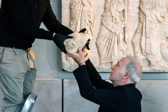 Greece Welcomes Parthenon Fragments Returned by the Vatican