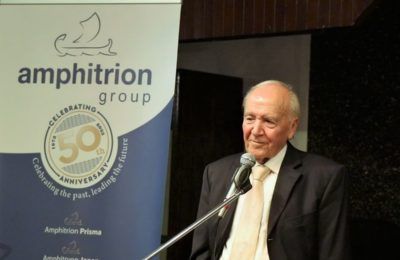 Amphitrion Group founder and chairman, Dinos Mitsiou. Photo source: Amphitrion Group