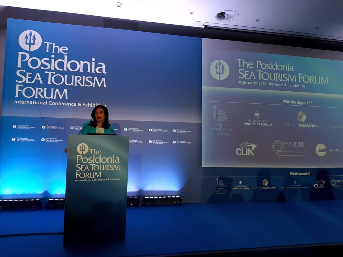 Olympia Anastasopoulou, Secretary General of Tourism Policy and Development. Photo source: Greek Tourism Ministry