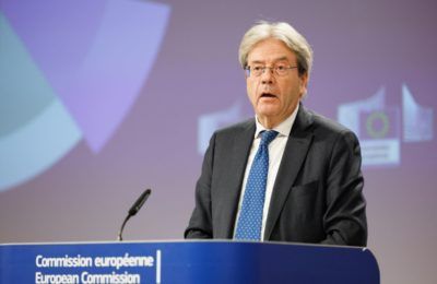 European Commissioner for Economy Paolo Gentiloni. Photo source: European Commission