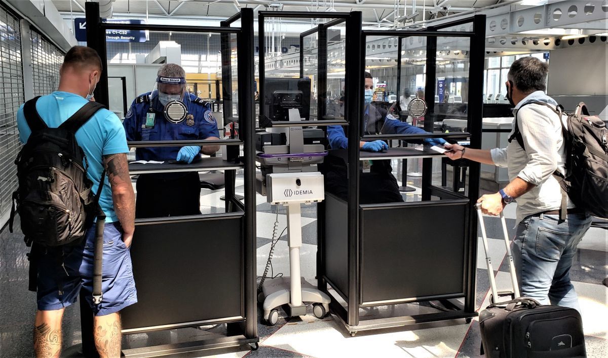 A security checkpoint in US airport. Photo source: Transportation Security Administration (TSA)