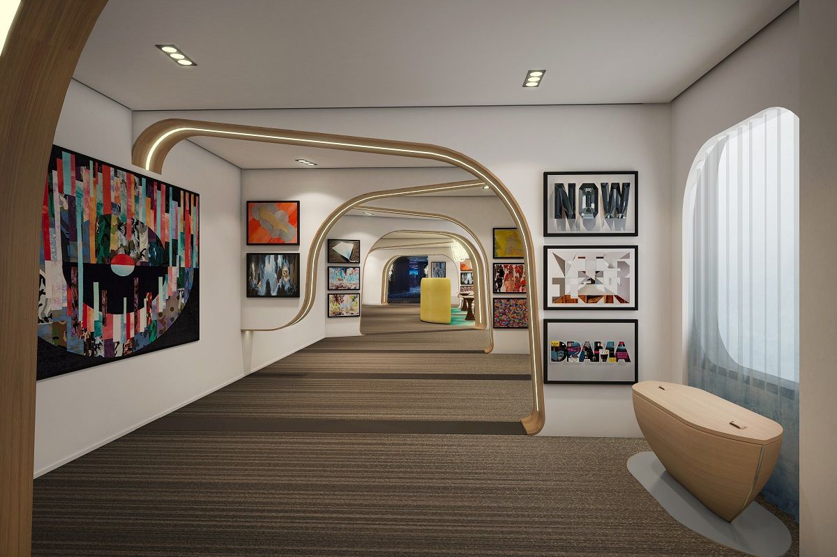 The art gallery has been thoughtfully reimagined, allowing guests to better experience priceless art pieces, and enjoy exclusive auctions and art events. Photo source: Celebrity Cruises