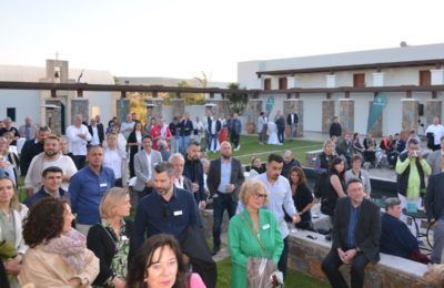 FTI's annual Touristik Vertriebsgesellschaft (TVG) conference on Crete. Photo source: Meeting Point International, Germany
