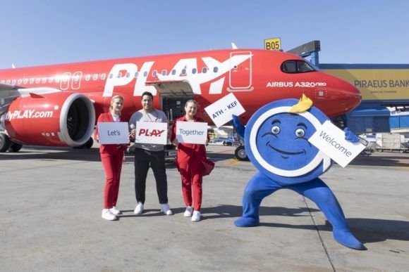 PLAY Airlines Kicks Off Direct Flights Between Athens and Iceland