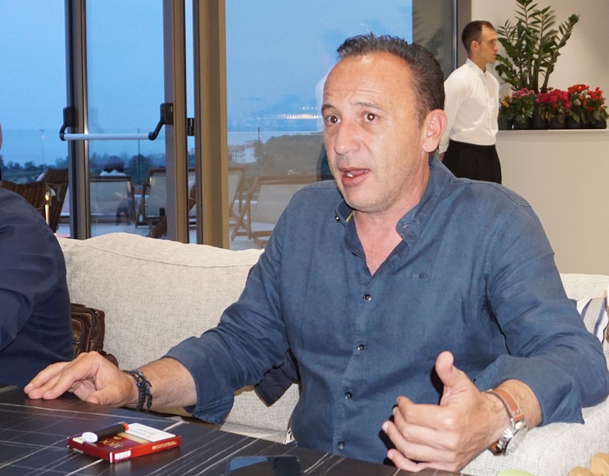Haris Siganos, President and CEO of Zeus International Hotels & Resorts. Photo © Greek Travel Pages (GTP)