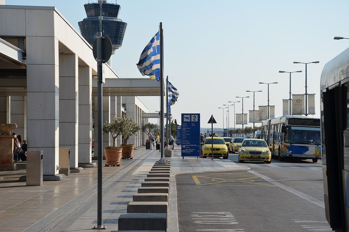 Athens International Airport.