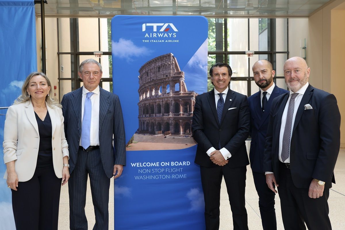 ITA Airways Begins Daily Direct Flights Between Washington and Rome