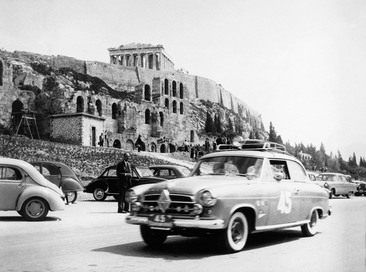 1953-2023: The Acropolis Rally celebrates 70 years. Photo is from acrchives of N. Kakoliri. Photo source: ECO Acropolis Rally