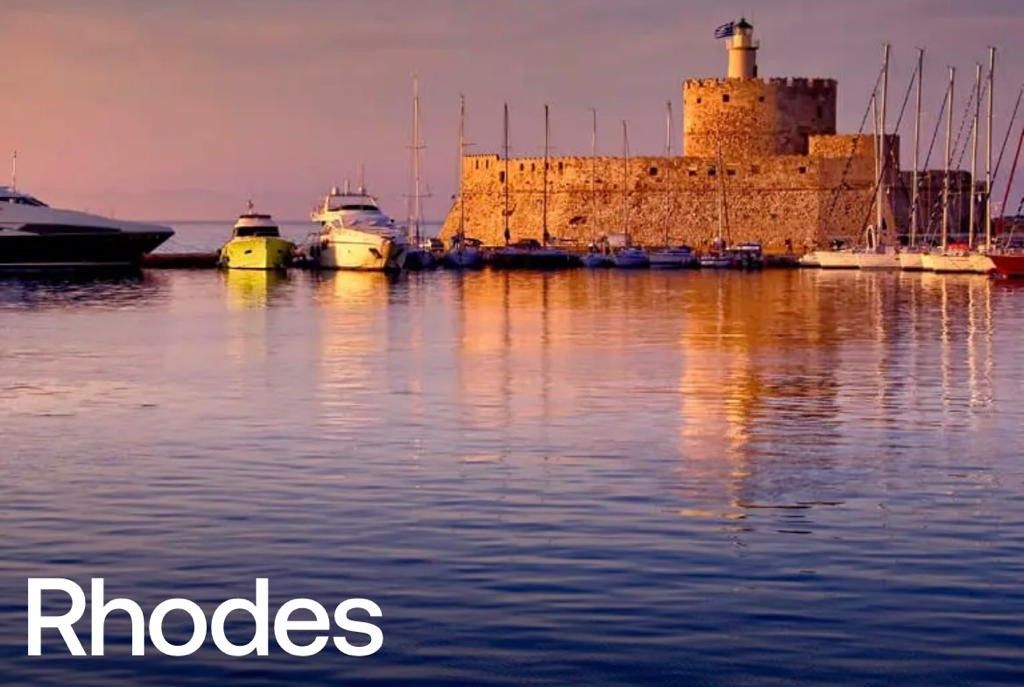 Rhodes, Greece. Photo source: South Aegean Region.