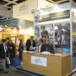 The Rodos stand informed visitors in regards to the recently published "Rhodes Sports & Training Guide," which aims to present an athletic profile of the island and the potential for training individual athletes or teams in a variety of sports.
