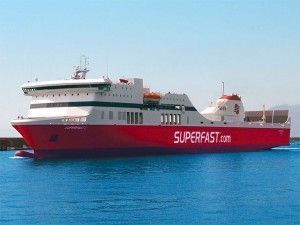 Superfast I Delivered to Patras Port.