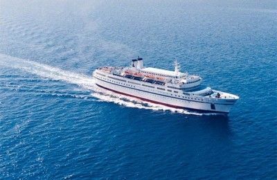 Louis Cruise Line's first cruise ship, 
