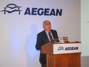 The party is just starting," Aegean Airlines President Theodoros Vasilakis said in reference to MIG President Andreas Vgenopoulos' negative remarks in regards to Aegean Airlines being dubbed the second airline company to serve flights to Istanbul.